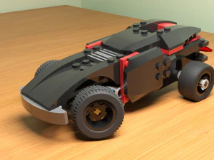 LEGO 8669 trottola di fuoco 360 Modello 3D