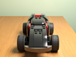 lego 8669 fire spinner 360 3D 모델