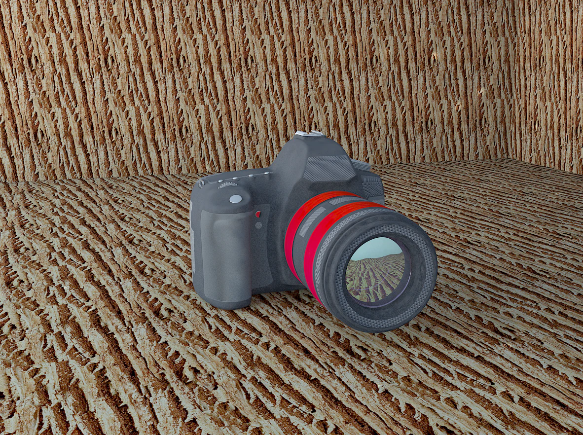 camera 3D Model .c4d .max .obj .3ds .fbx .stl .blend 