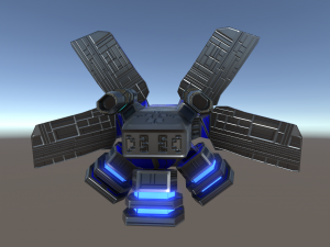 anti gravity drone Model 3D