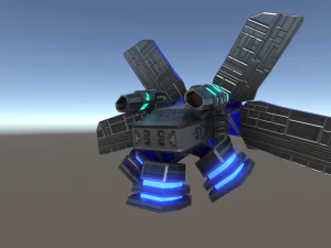 anti gravity drone 3D Model