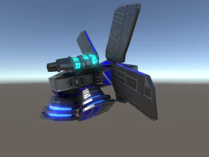 anti gravity drone 3D Model
