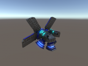 anti gravity drone Model 3D
