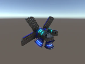 anti gravity drone 3D Model