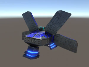 anti gravity drone 3D Model
