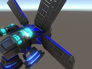 anti gravity drone 3D Model