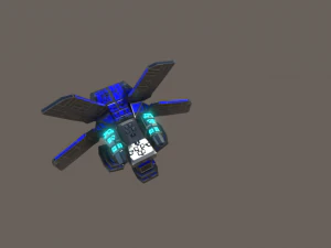 anti gravity drone 3D Model