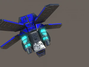 anti gravity drone 3D Model