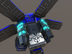 anti gravity drone Model 3D