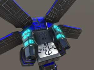 anti gravity drone 3D Model