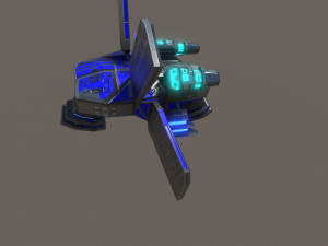 anti gravity drone Model 3D