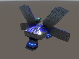 anti gravity drone 3D Model