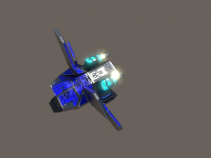 anti gravity drone 3D Model