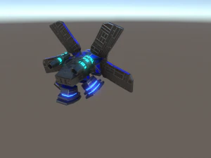 anti gravity drone 3D Model