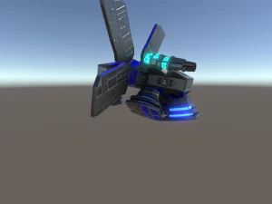 anti gravity drone 3D Model