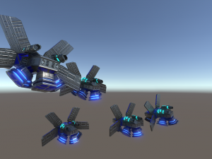 anti gravity drone Model 3D