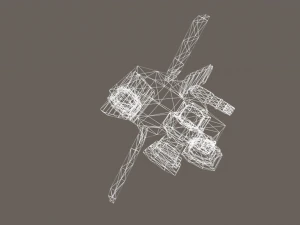 anti gravity drone 3D Model