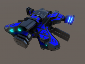anti gravity drone 2 Model 3D