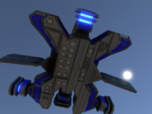 anti gravity drone 2 Model 3D