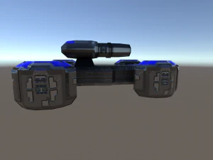 assault tank drone 3D Model