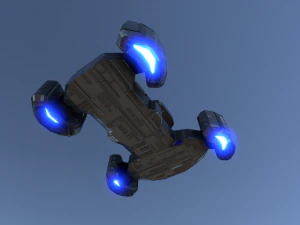 assault tank drone 3D Model