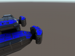 assault tank drone 3D मॉडल