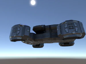 assault tank drone 3D Model