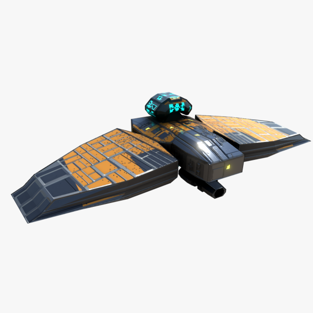 interceptor drone 3D मॉडल .c4d .max .obj .3ds .fbx .stl .blend 
