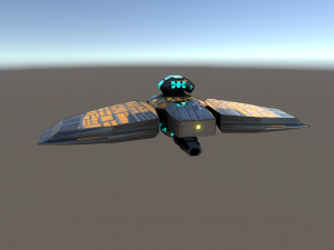 interceptor drone 3D मॉडल