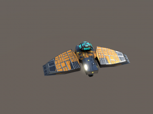 interceptor drone 3D मॉडल