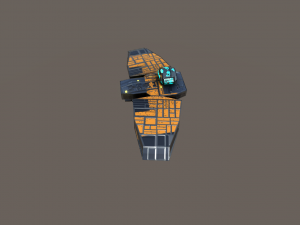 interceptor drone 3D मॉडल