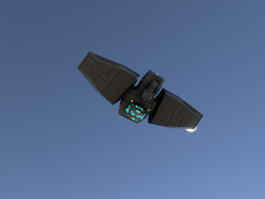 interceptor drone 3D मॉडल