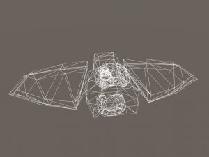 interceptor drone 3D मॉडल