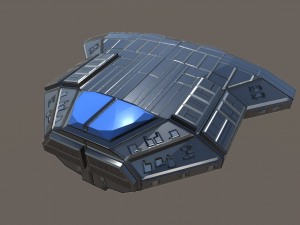 cargo ship Model 3D