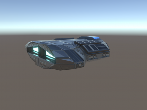 cargo ship Model 3D