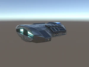 cargo ship 3D Model