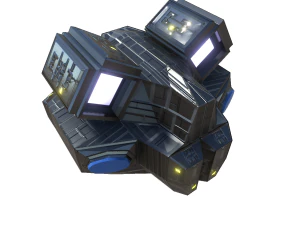 drone al plasma Modello 3D