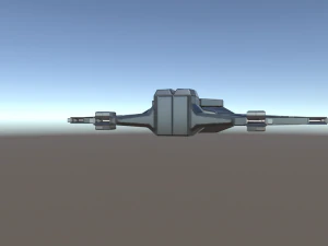 scout ship 3D Model