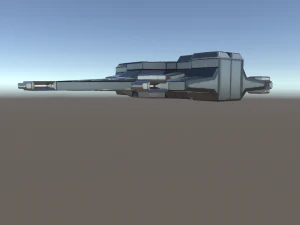 scout ship 3D Model