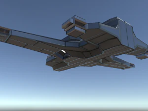 scout ship 3D Model