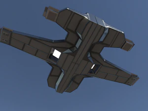 scout ship 3D Model