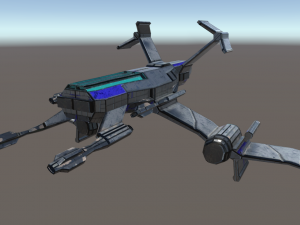 space fighter Modelo 3D