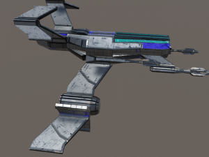 space fighter Modelo 3D