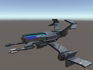 space fighter Modelo 3D