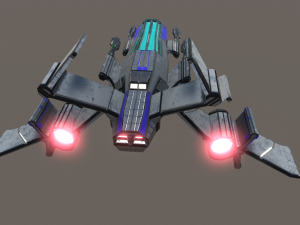 space fighter Modelo 3D