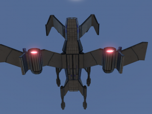 space fighter Modelo 3D