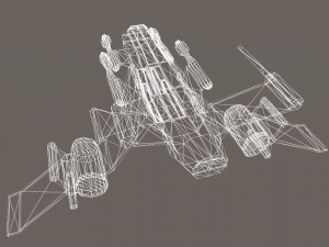 space fighter Modelo 3D