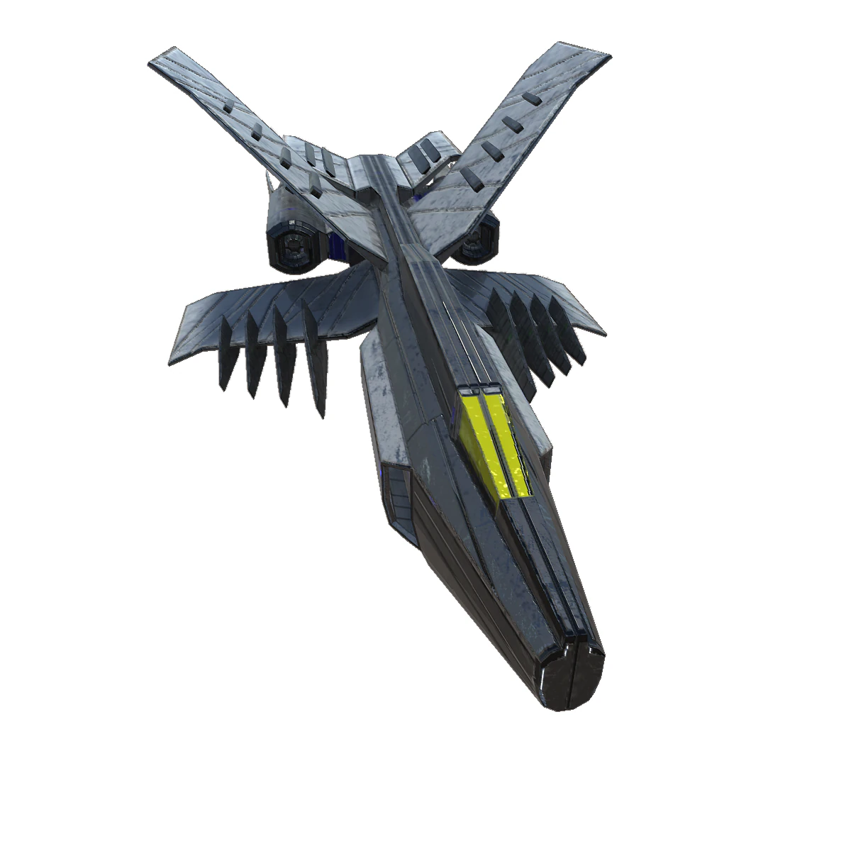 scout ship 3D Model .c4d .max .obj .3ds .fbx .stl .blend 
