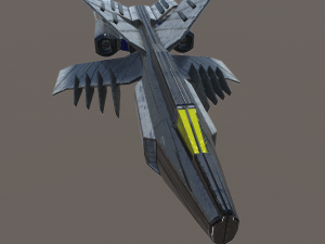 scout ship Modelo 3D
