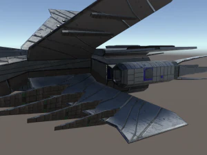 scout ship 3D Model